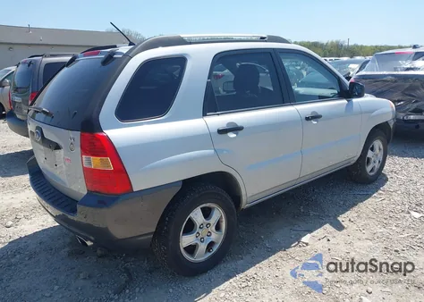 2006 Kia Sportage Lx из США, поврежденный, VIN KNDJF724067161900